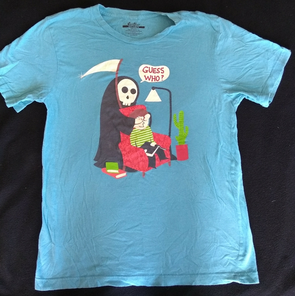 Threadless "Guess Who" men's cotton t-shirt